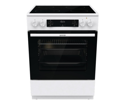 Kuchenka elektryczna GORENJE GECS6C70WC, AirFry, Programy Parowe, AquaClean, 60cm